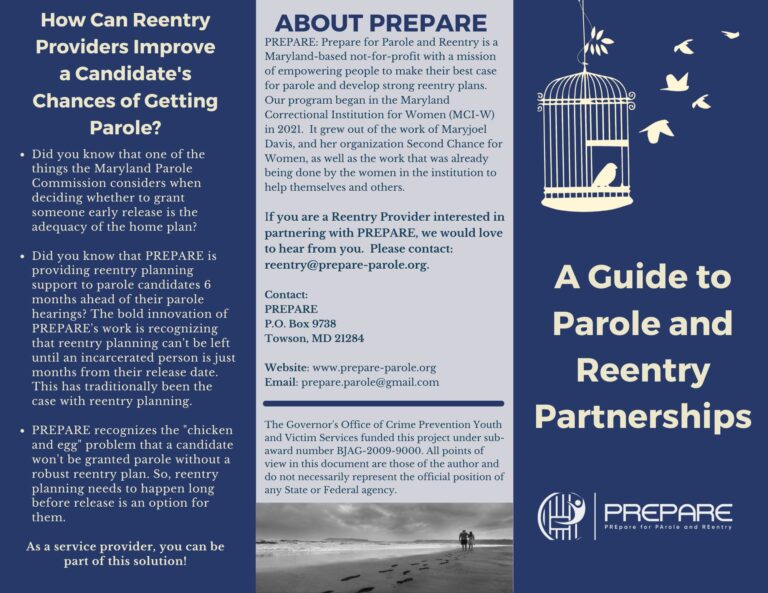 Parole Materials - Prepare Parole