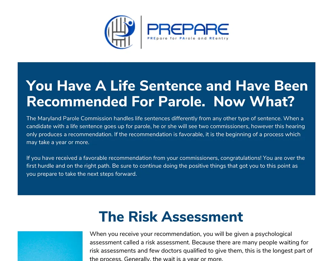 Life Sentences Flyer